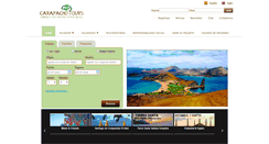 Desktop Screenshot of carapachotours.com